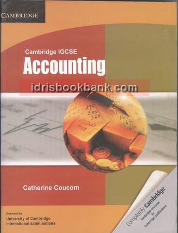CAMBRIDGE IGCSE ACCOUNTING