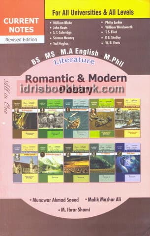 CURRENT GUIDE ROMANTIC AND MOD POETRY MA P2