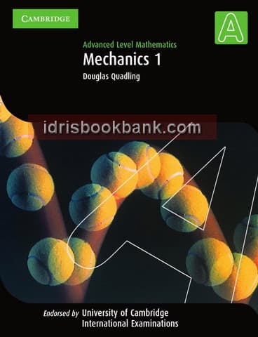 CMD MECHANICS 1 A LEVEL