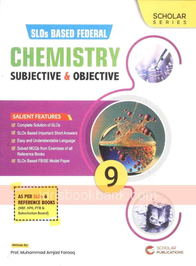 SCHOLAR SERIES KEY TO CHEMISTRY 9 FB