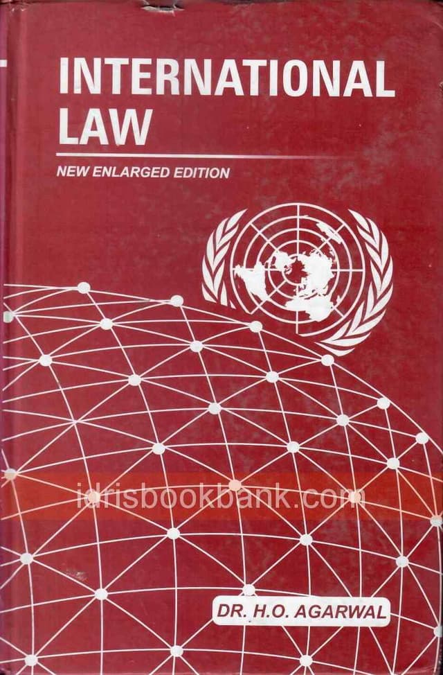 INTERNATIONAL LAW AGARWAL