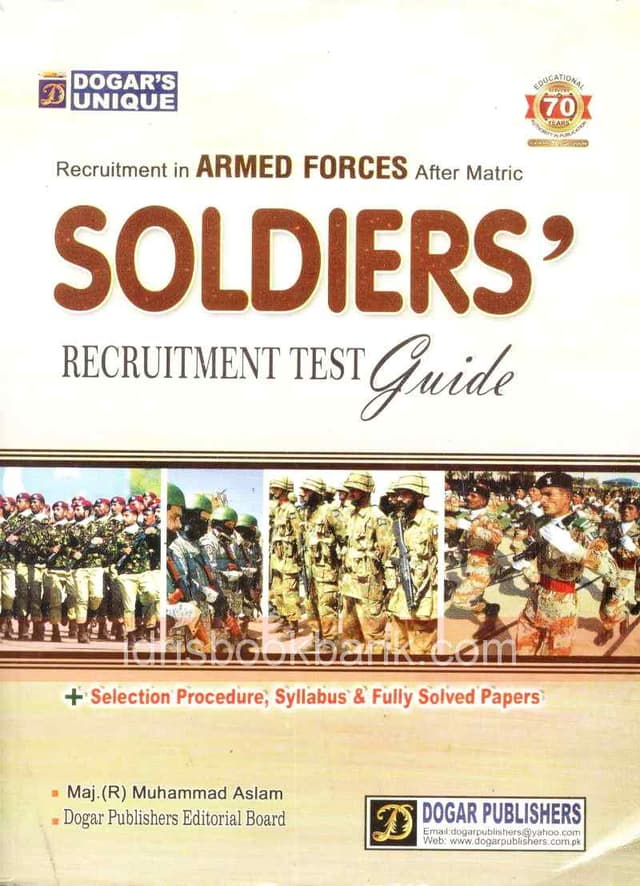 DOGAR UNI SOLDIERS RECRUITMENT TEST GUIDE