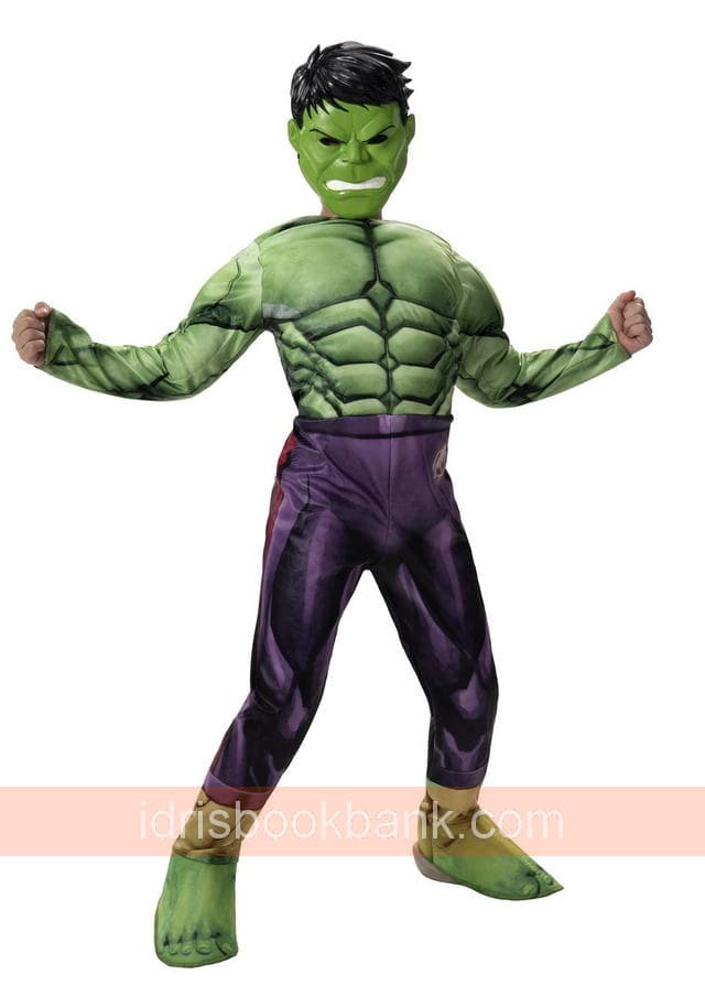 COSTUME HULK SIZE 22 24 SMALL