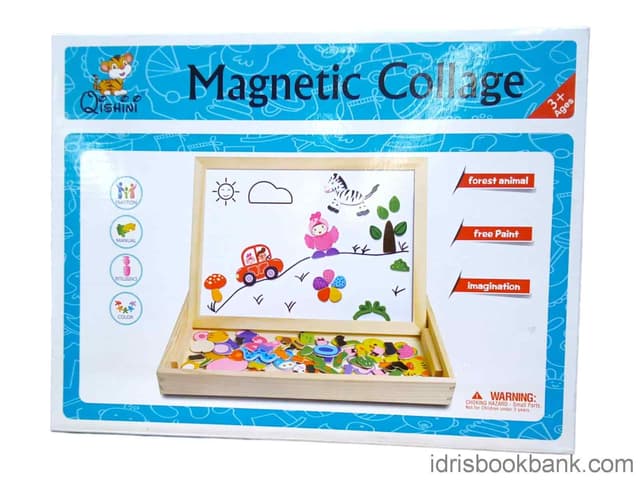 WOODEN MAGNETIC COLLAGE NO 9159