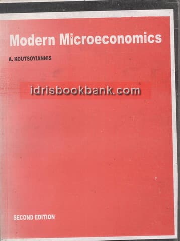 MODERN MICROECONOMICS 2E