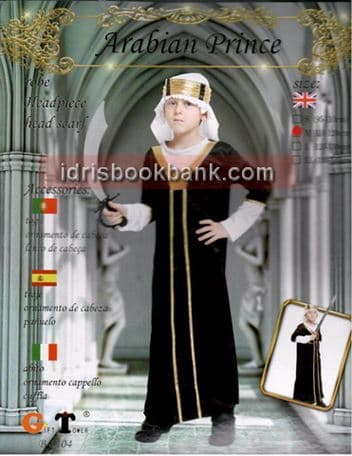 COSTUME ARABIAN PRINCE MEDIUM