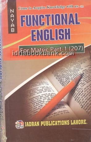 NAYAB FUNCTIONAL ENGLISH FOR MATRIC P1 207