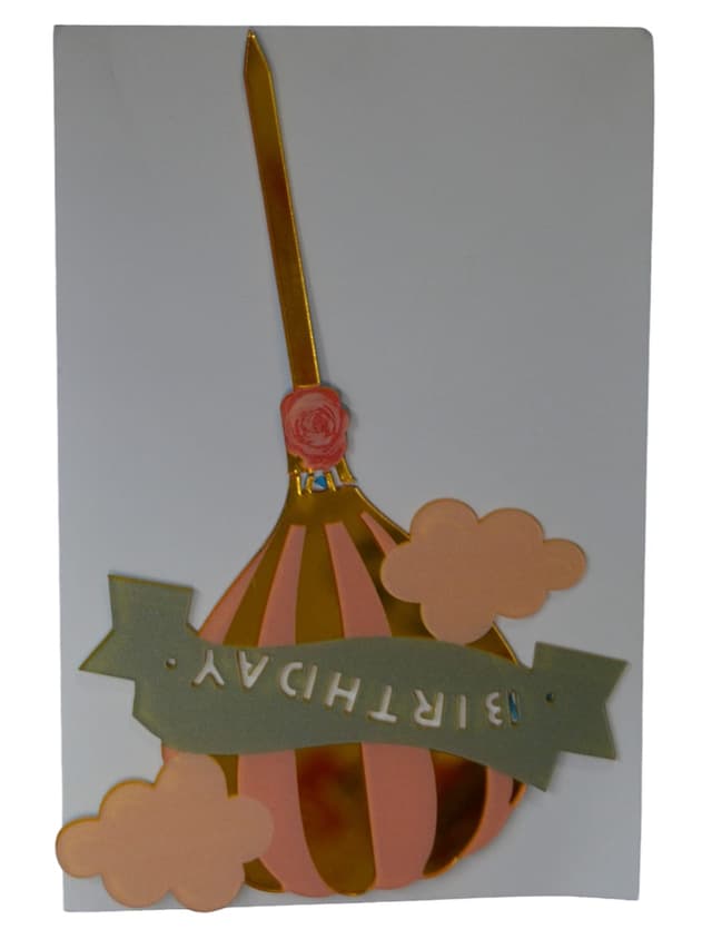 BIRTHDAY CRYSTAL CAKE TOPPER