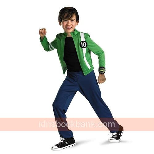 COSTUME BEN 10 SIZE 22 24 SMALL