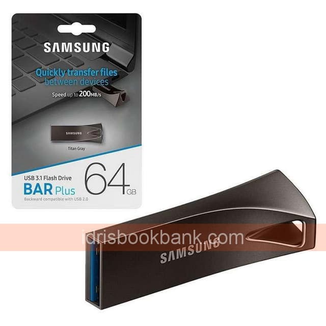 USB FLASH DRIVE SAMSUNG BAR PLUS 64GB 3.1