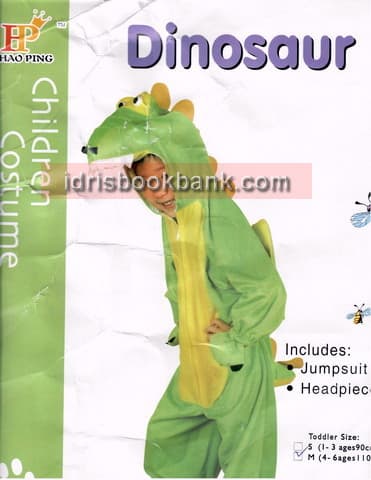 COSTUME DINOSAUR LARGE