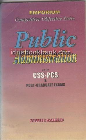 PUBLIC ADMINISTRATION FOR CSS