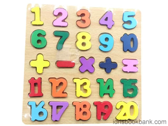 WOODEN SHEET ALPHABET NO ST3557