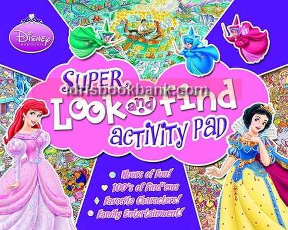 DISNEY PRINCESS SUPER LOOK AND FIND ACTIVITY