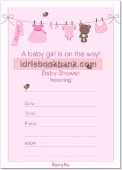 BIRTHDAY INVITATION CARD