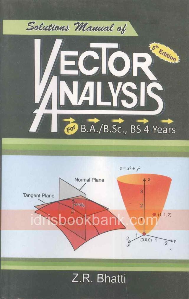 VECTOR ANALYSIS SOLUTION MANUAL BA 5E