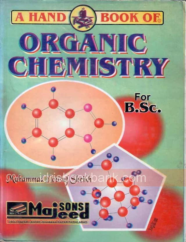 A HAND BOOK OF ORGANIC CHEMISTRY