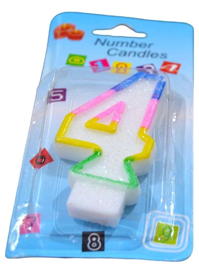 BIRTHDAY NUMBER CANDLE