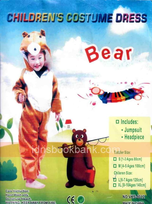 COSTUME BEAR LARGE
