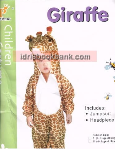 COSTUME GIRAFFE LARGE