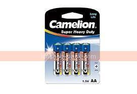 CAMELION SUPER HEAVY DUTY AA PACK 4 PCS