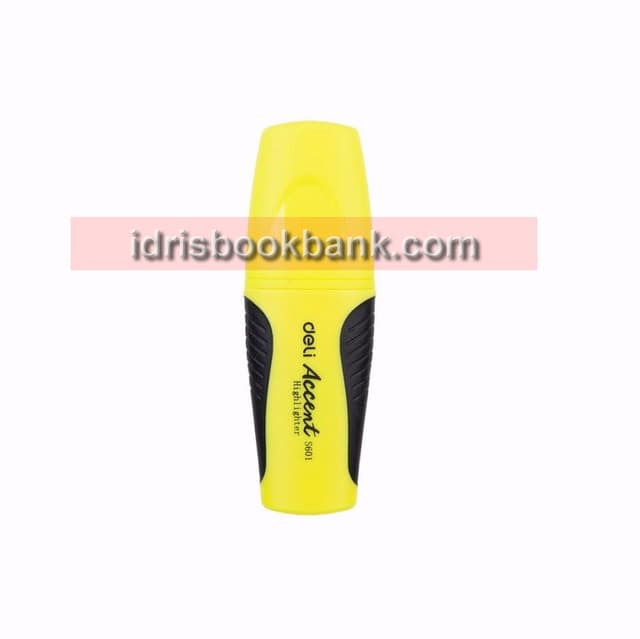 DELI ACCENT HIGHLIGHTER YELLOW NO S 601