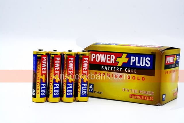 POWERPLUS CELL AAA PACK OF 4 GOLD