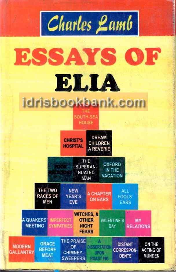 NKM CS ESSAYS OF ELIA