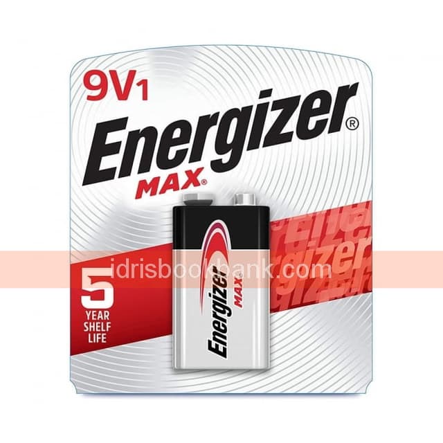 ENERGIZER MAX 9V1 BATTERY