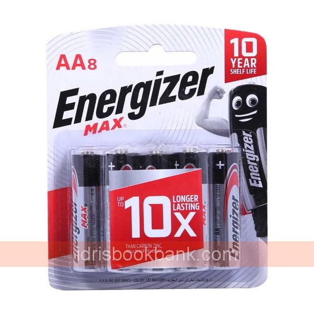 ENERGIZER MAX AA BP8+4