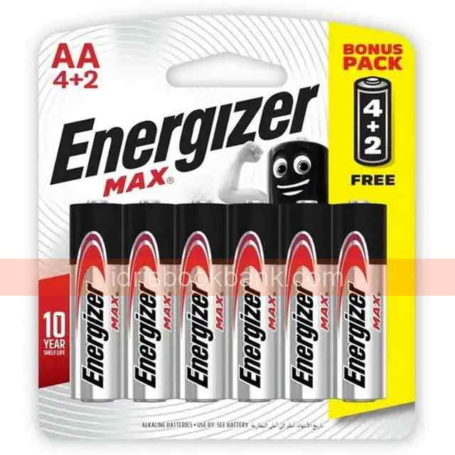 ENERGIZER MAX ALK 2A BP4+2