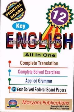 MARYAM KEY TO ENGLISH 12
