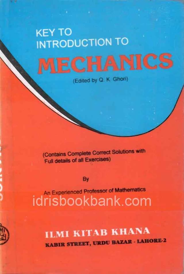 KEY INTRODUCTION TO MECHANICS BA