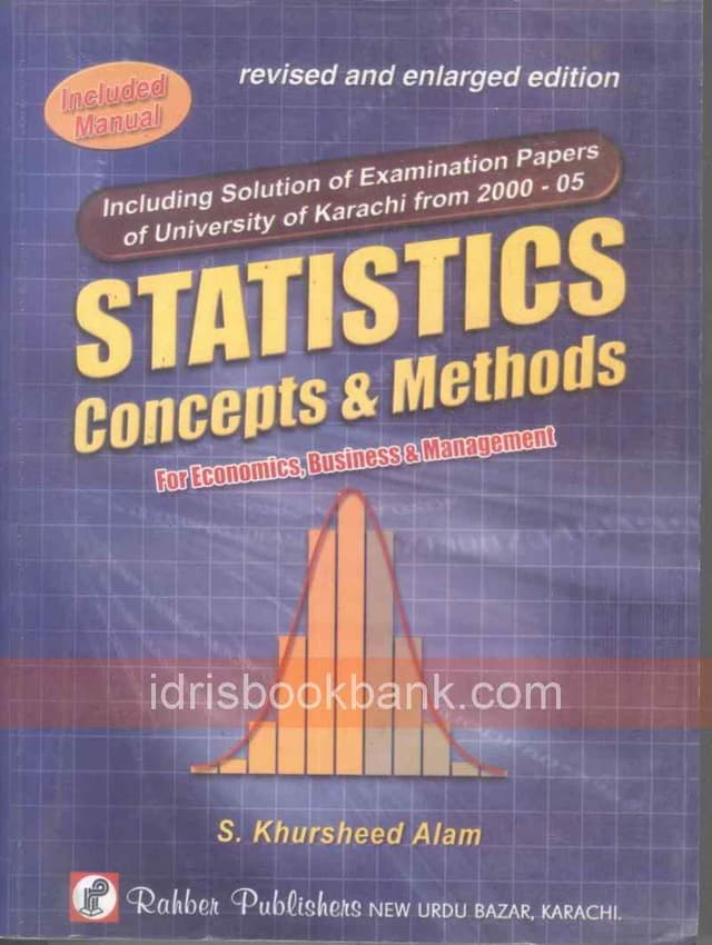 STATISTICS CONCEPTS METHODS BA