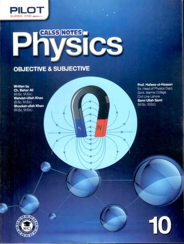 PILOT KEY TO PHYSICS 10 EM OBJECTIVE & SUBJECTIVE