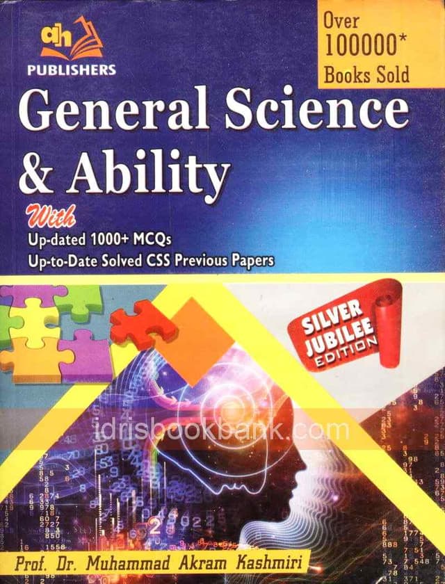GENERAL SCIENCE AND ABILITY AH