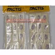 PIANO FACTIS 12 ERASER PACK
