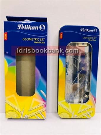 PELIKAN GEOMETRIC SET METAL CASE