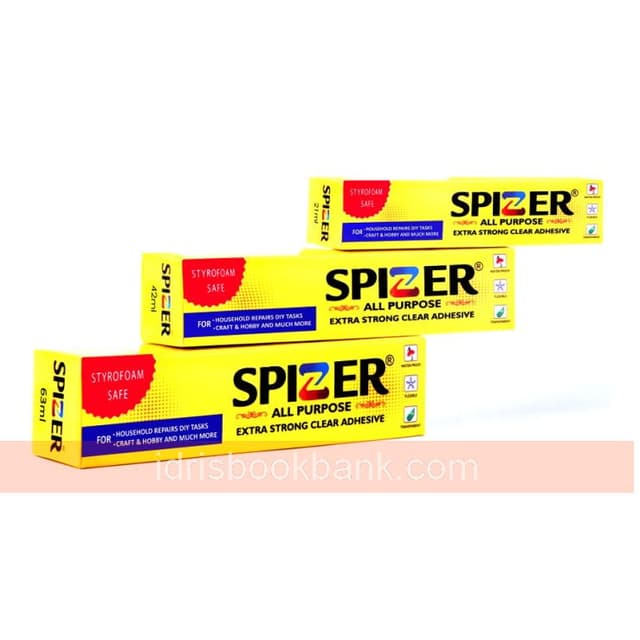 SPIZER CLEAR ADHESIVE GLUE 42ML