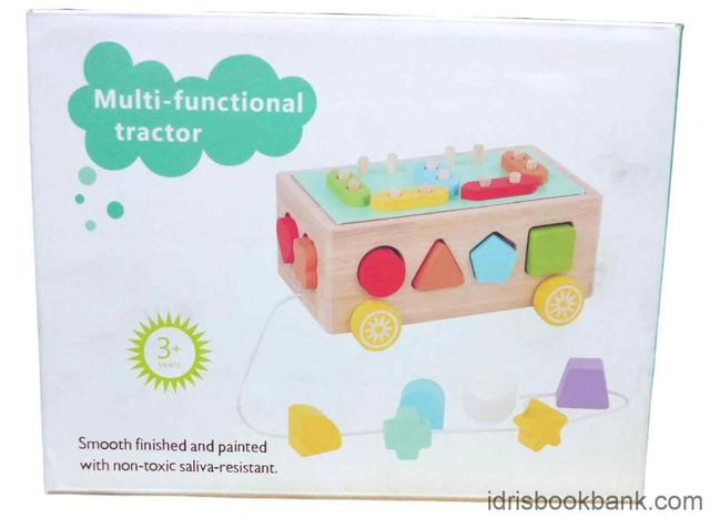 WOODEN MULTI FUNCTIONAL TRUCK NO ST4744
