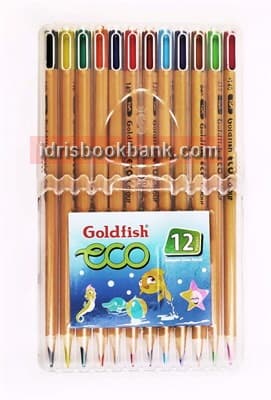GOLDFISH ECO COLOUR PENCIL 12 PCS PACK