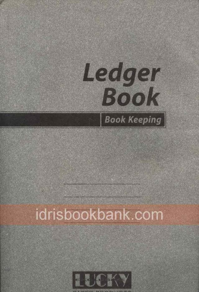 LUCKY LEDGER REG NO 8