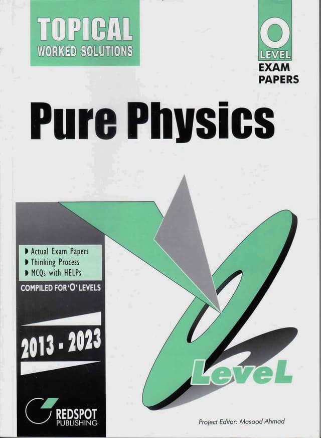 REDSPOT GCE O LEVEL PURE PHYSICS (TOPICAL)