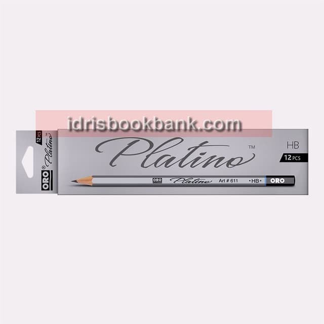 ORO PLATINA LEAD PENCIL 12 PCS PACK NO 611
