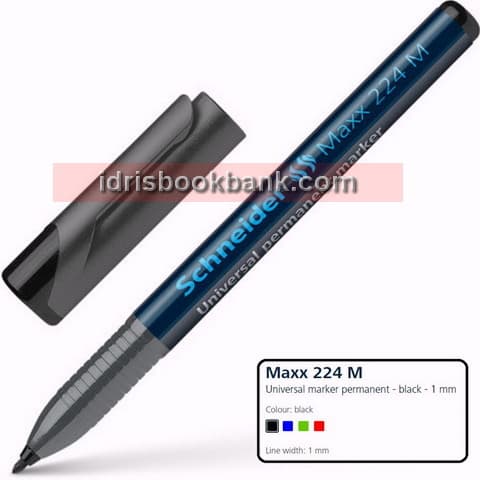 SCHNEIDER MAXX 224 M PERMANENT MARKER BLACK