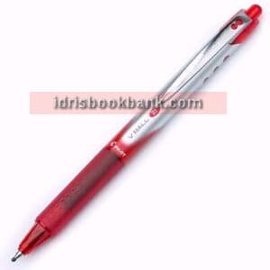 PILOT V BALL RT ROLLER BALL PEN BLRT VB7 RED