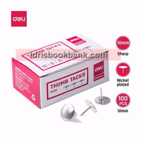 DELI THUMB TACKS NO E 0020