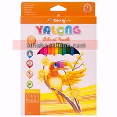 YALONG COLOUR PENCIL 18 PCS YL 817208-18
