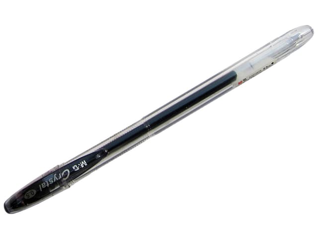 M&G CRYSTAL GEL PEN BLACK