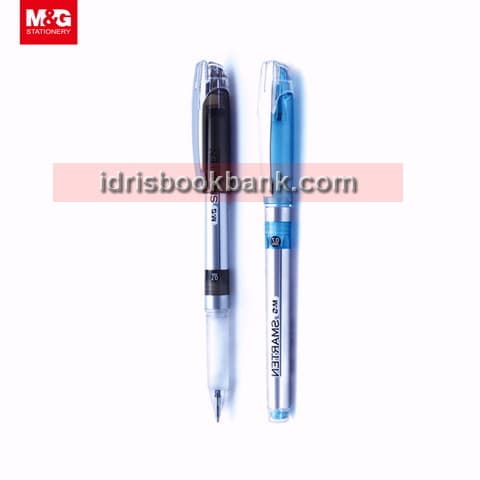M&G SMARTEN GEL PEN BLUE BLACK